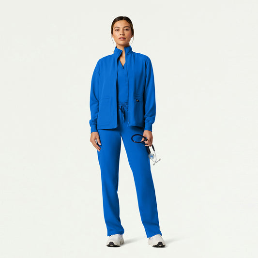 The Yuri Jacket Scrub Set - Royal Blue