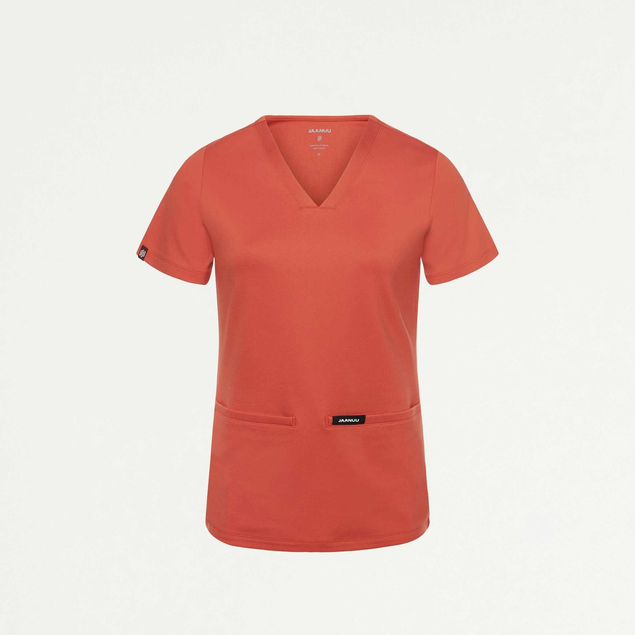 Cesi Slim ULTRAsoft Scrub Top - Terra - WOMEN'S TOPS - Jaanuu