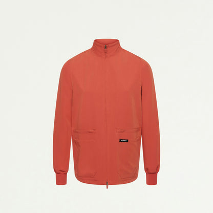 Ceri Essential 6-Pocket Scrub Jacket - Terra - WOMEN'S JACKETS - Jaanuu