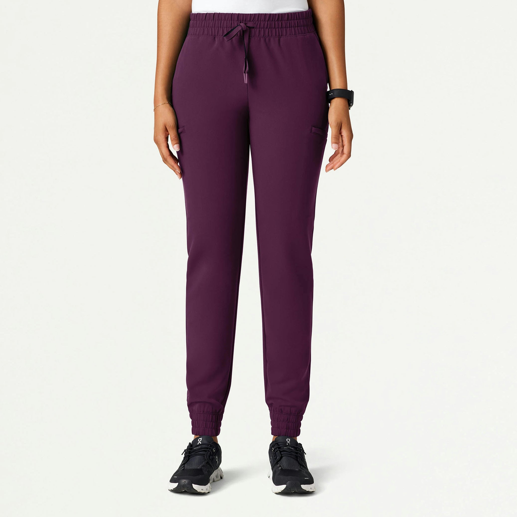 Jace Skinny On-the-Go Scrub Jogger - Dark Amethyst - WOMEN'S PANTS - Jaanuu