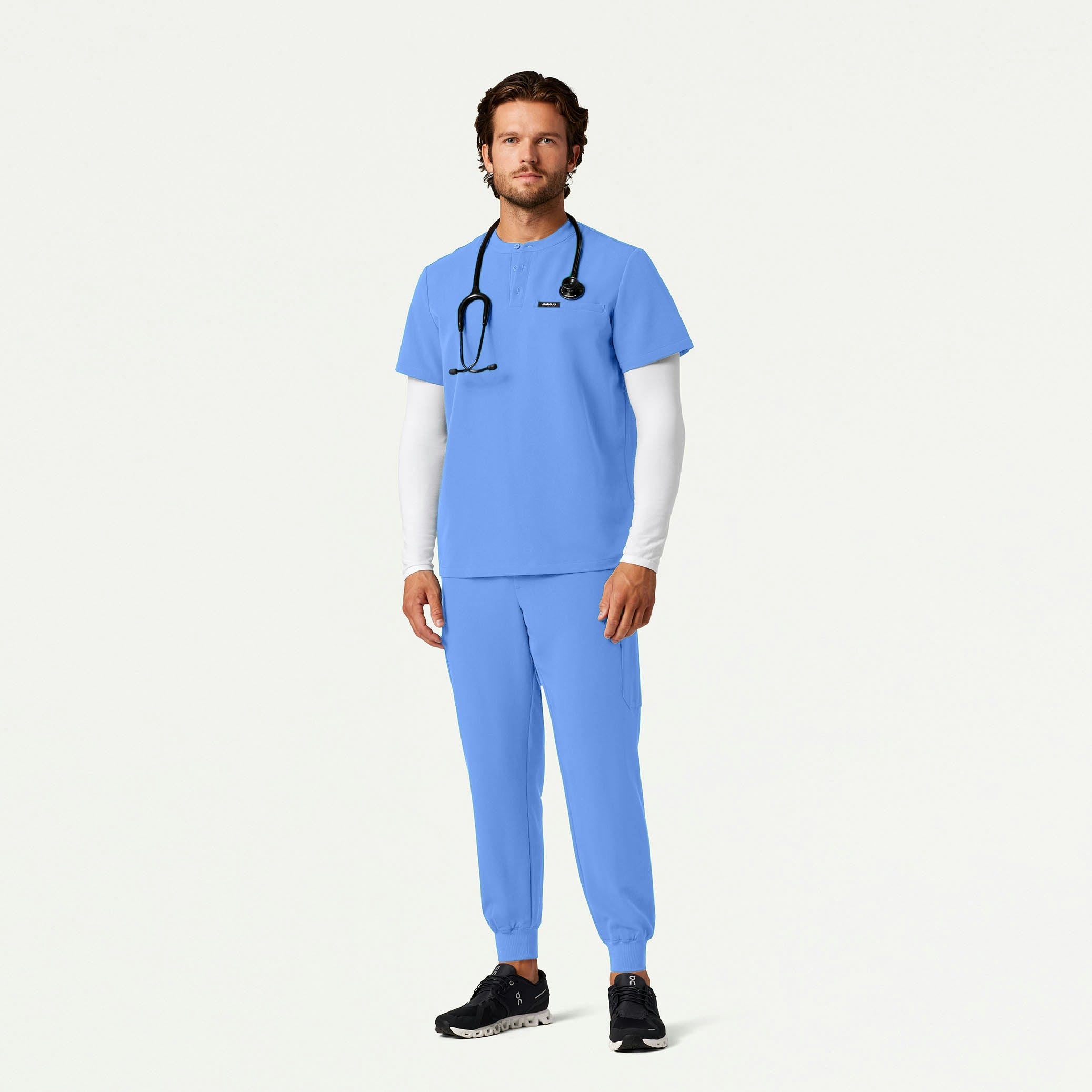 The Wilhelm Outlast® Underscrub Set - Ceil Blue