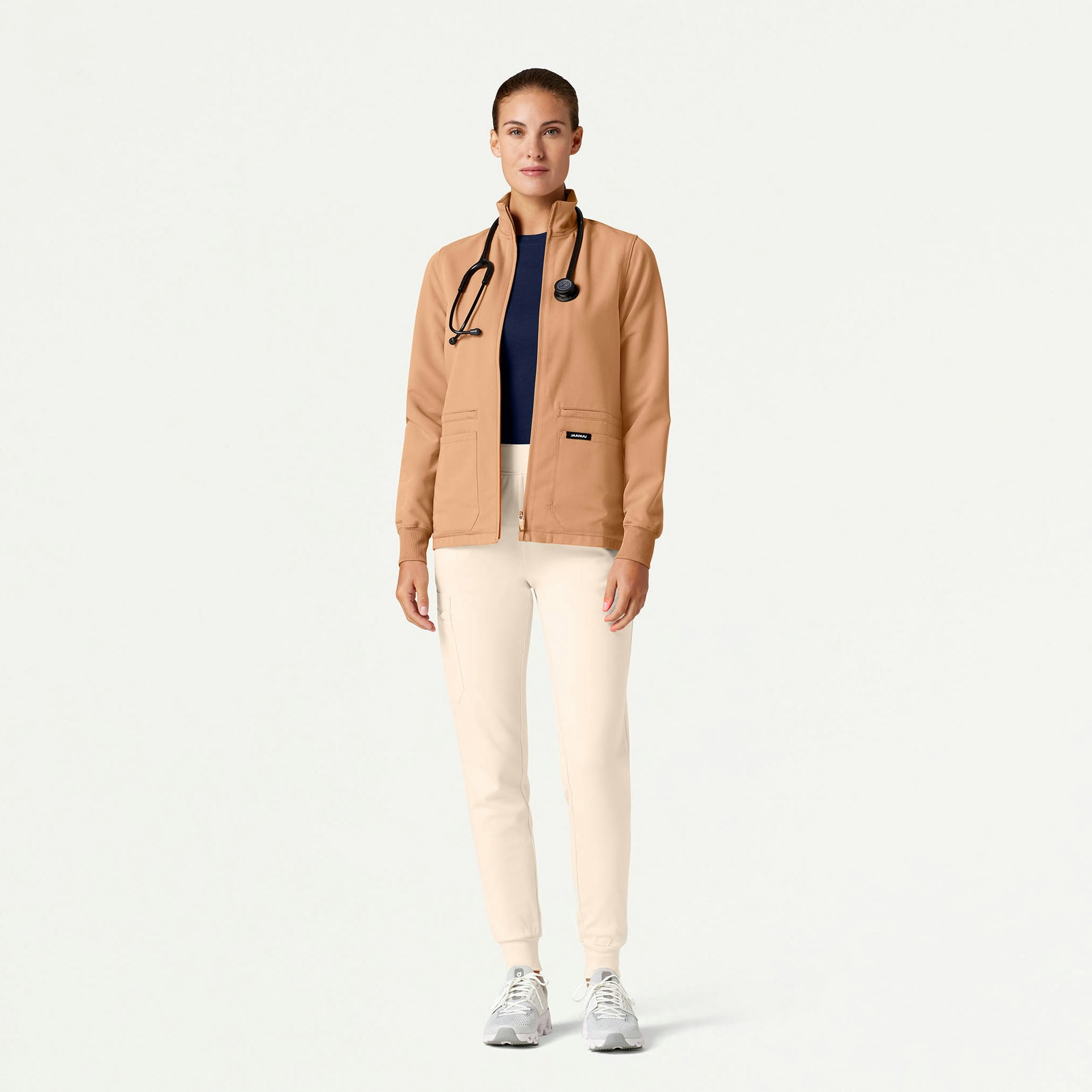 The Cam Layered Scrub Set - Sand