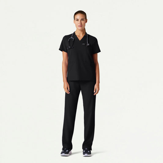 The Shea Essential Scrub Set - Black
