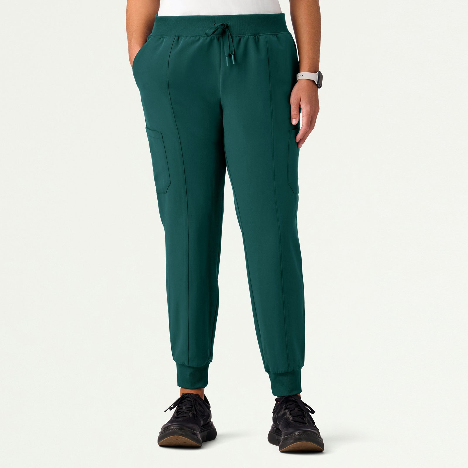 Liv Skinny 8-Pocket Scrub Jogger - Midnight Green - WOMEN'S PANTS - Jaanuu
