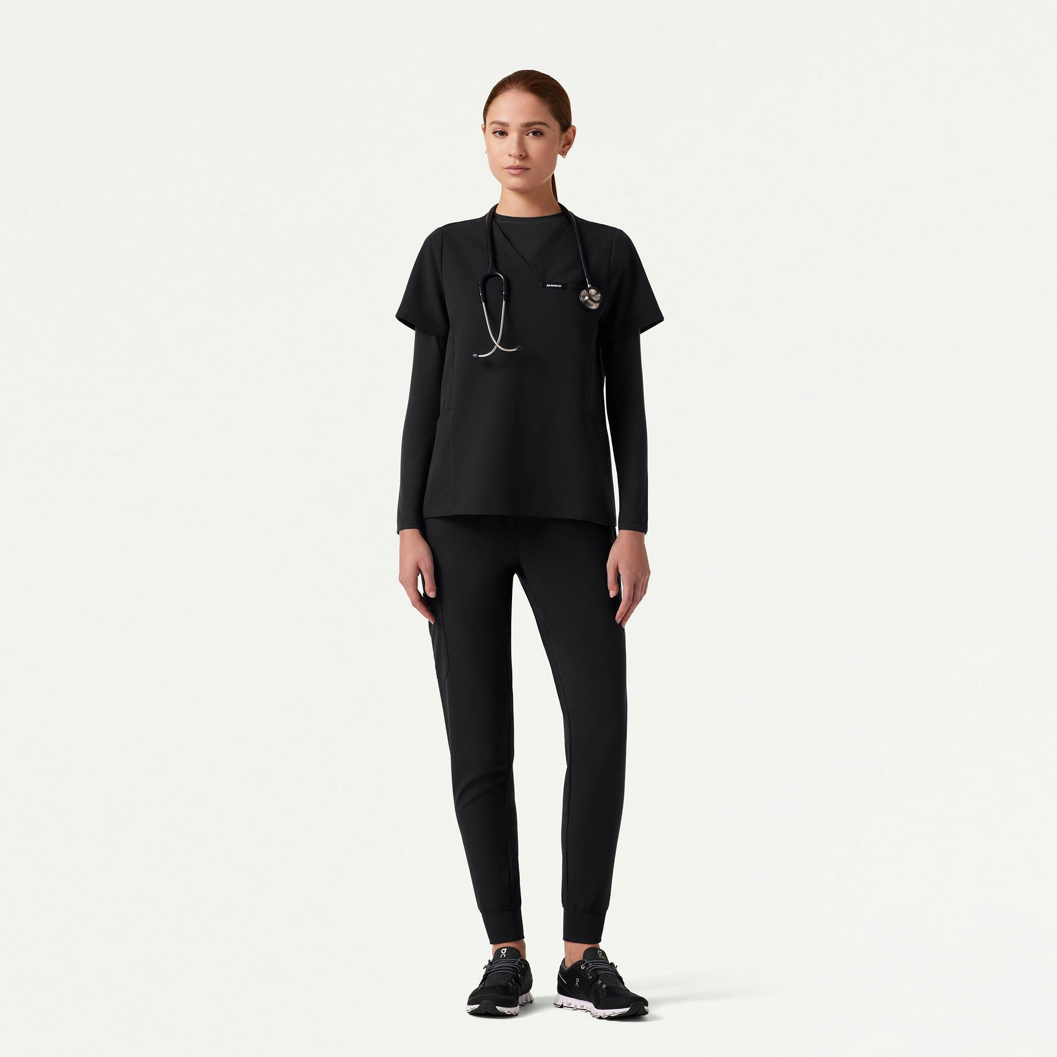 The Emile Underscrub Set - Black