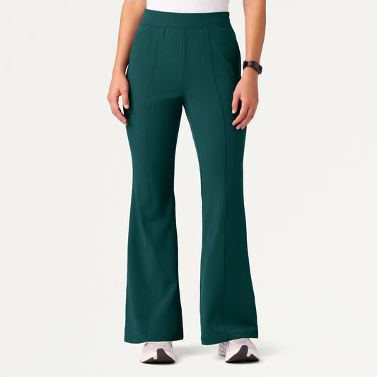 Harper Slim High Waisted Scrub Pant - Midnight Green - WOMEN'S PANTS - Jaanuu