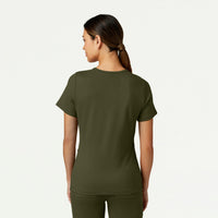 Cesi Slim ULTRAsoft Scrub Top - Storm Blue