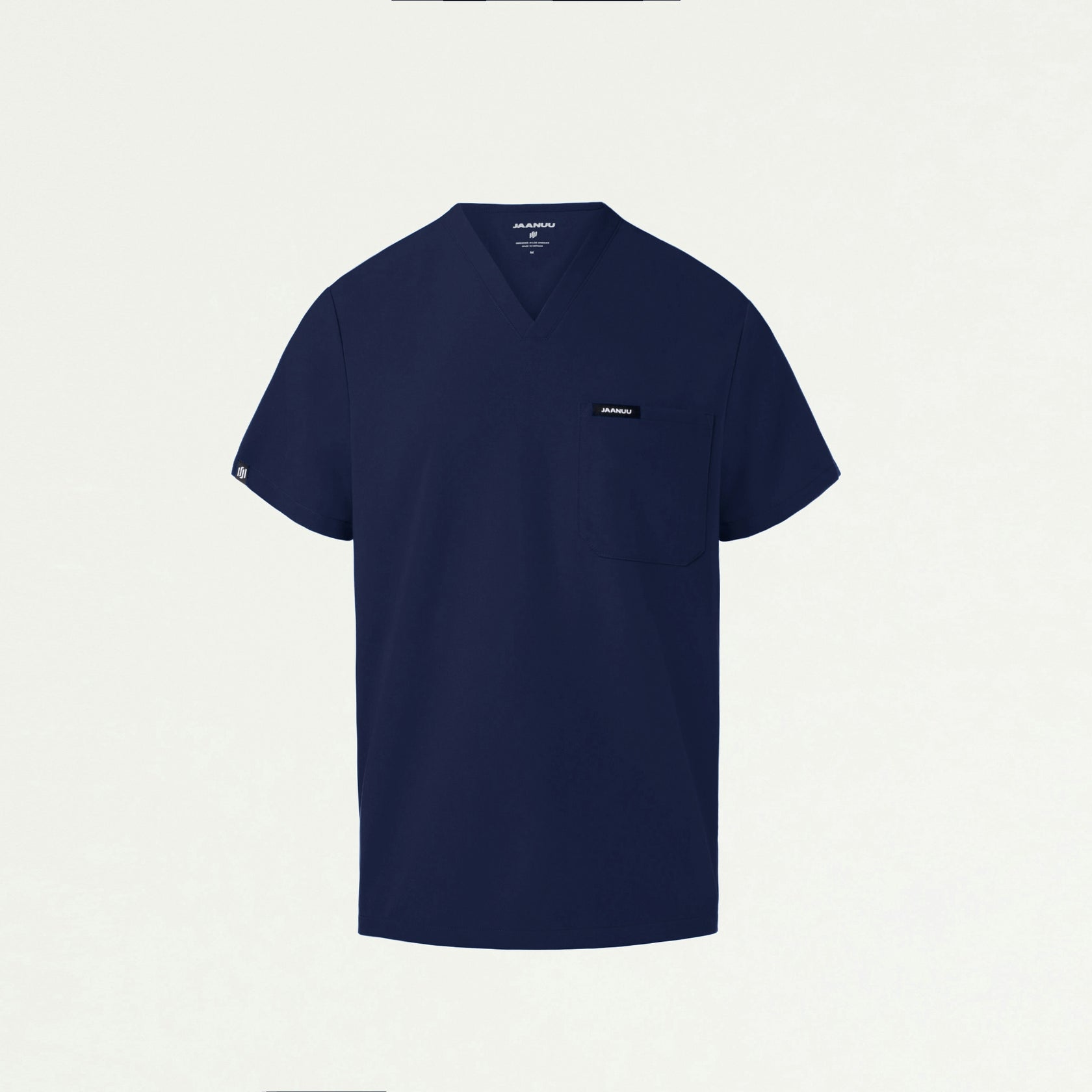 Holmes Slim Everyday 1-Pocket Scrub Top - Midnight Navy - MEN'S TOPS - Jaanuu