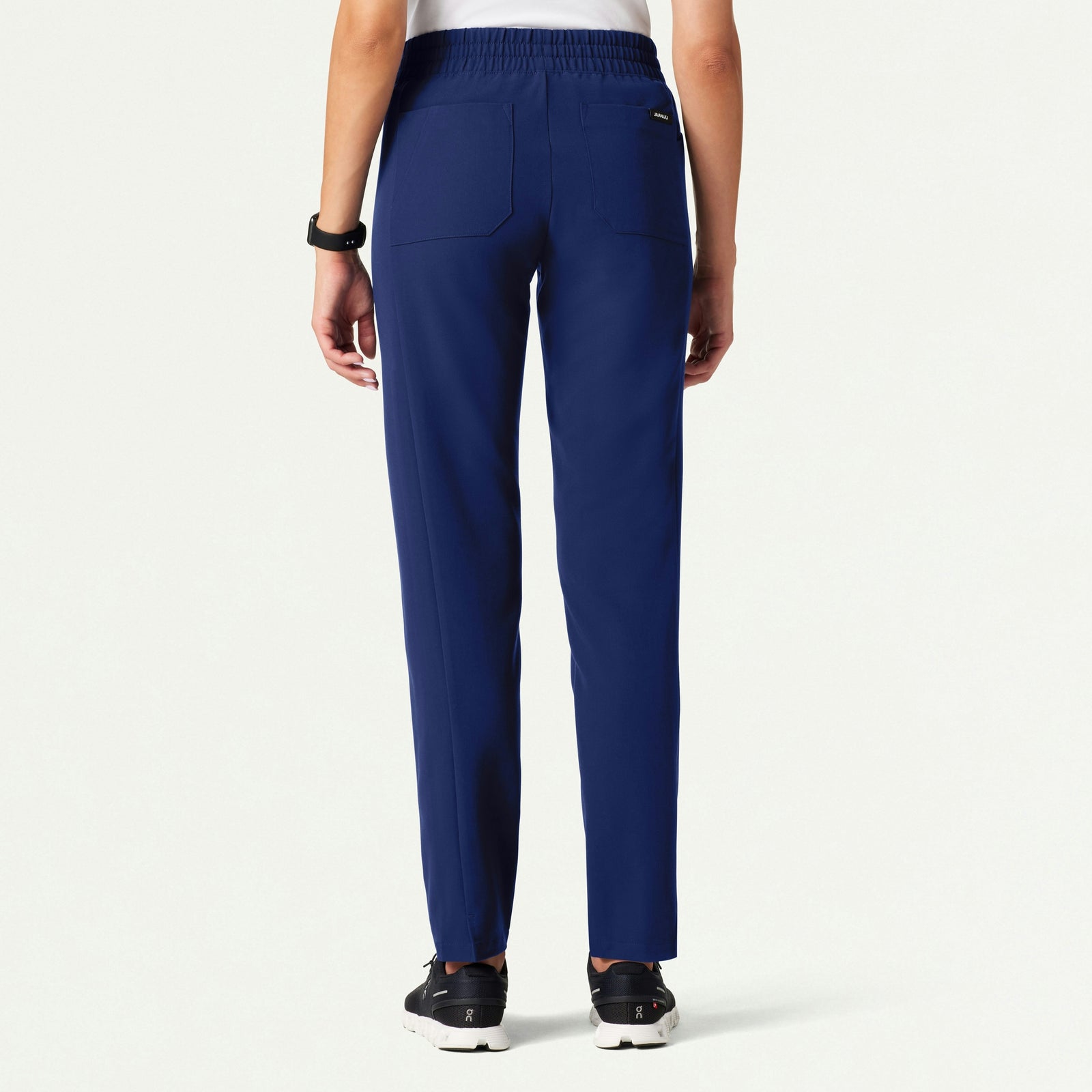 Effie Slim 6-Pocket Scrub Pant - Navy Blue - WOMEN'S PANTS - Jaanuu