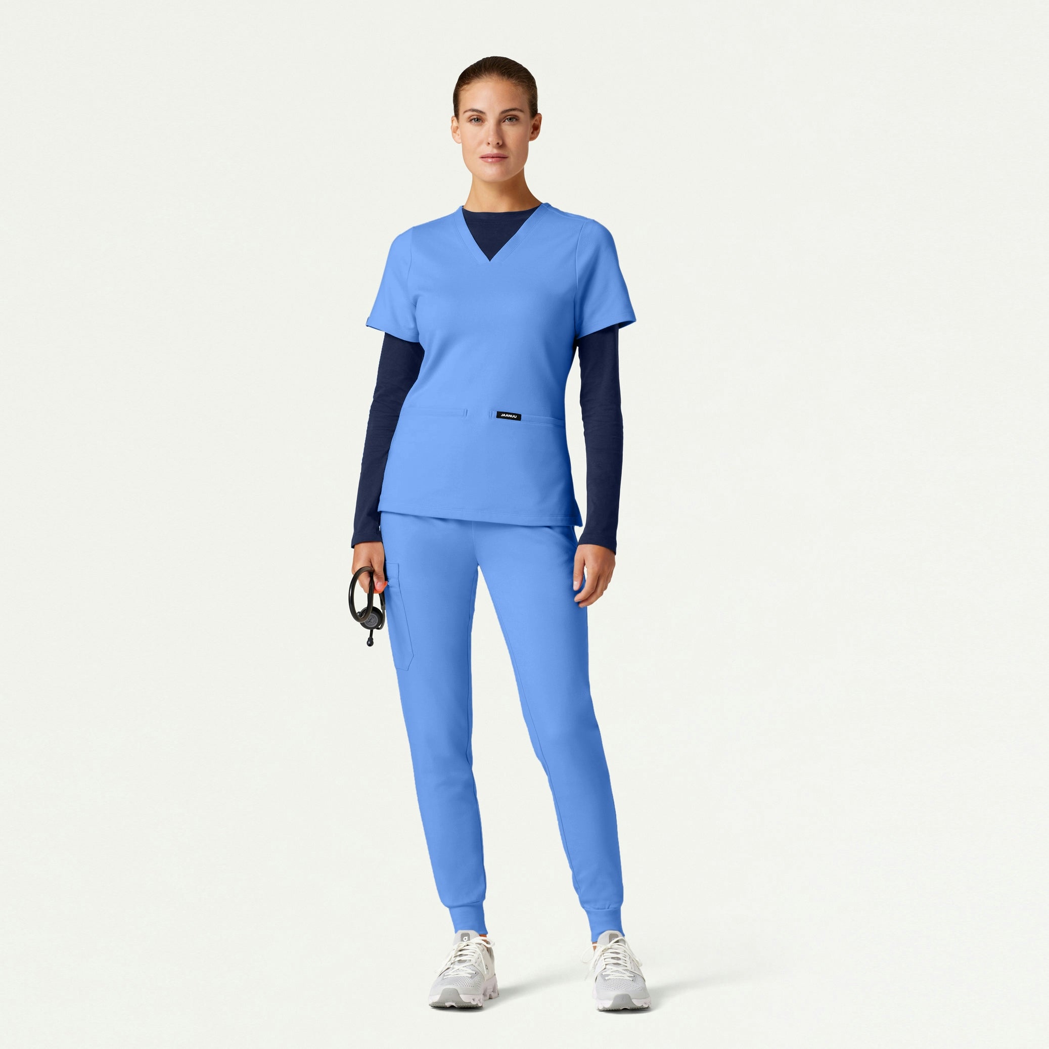 The Newland Underscrub Set - Ceil Blue