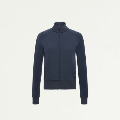 Cloud Hybrid Fleece Bomber Jacket - Carbon Gray - WOMEN'S JACKETS - Jaanuu