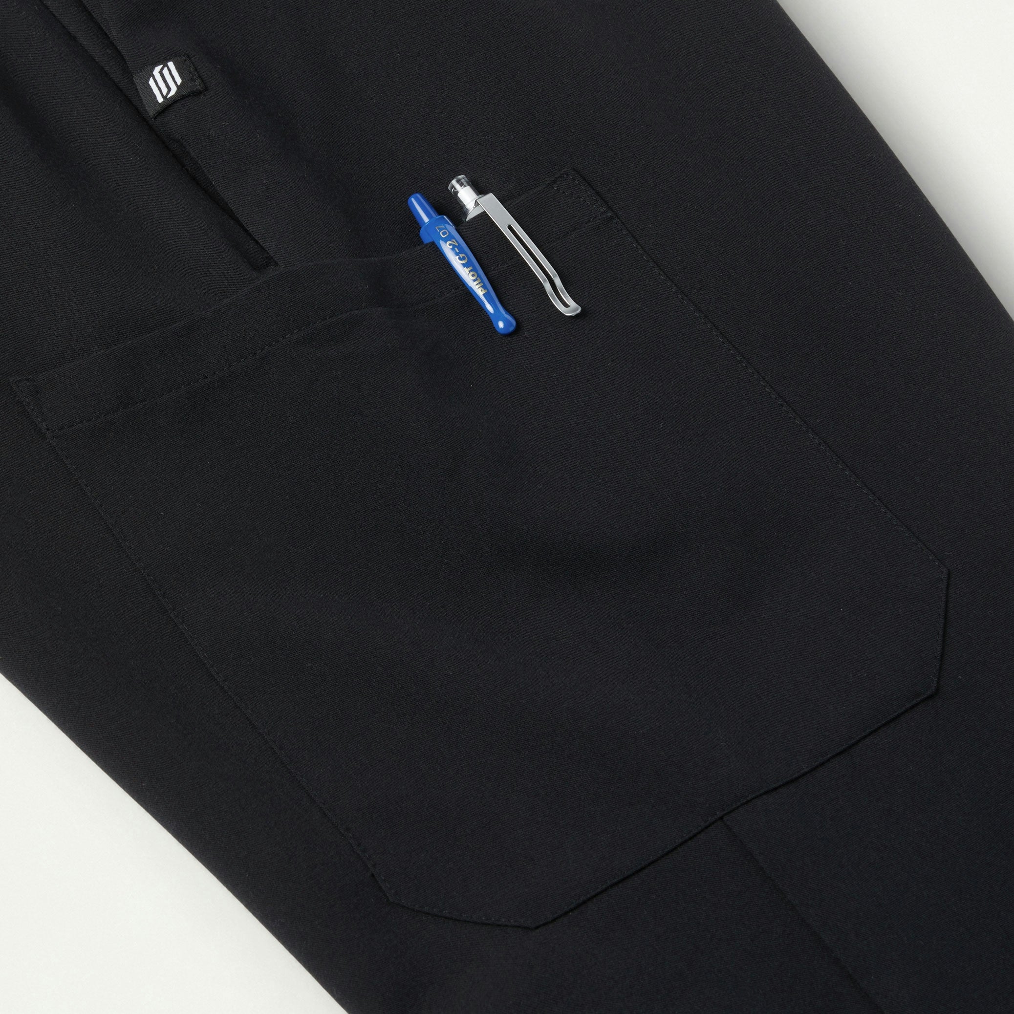 The Niels Essential Scrub Set - Black