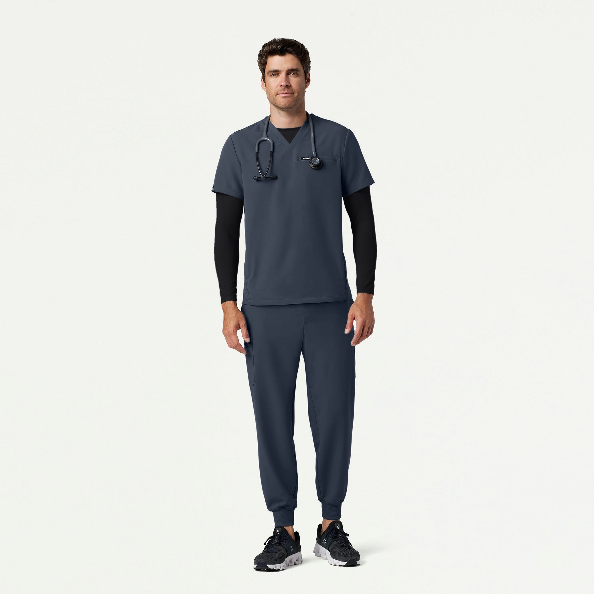 The Tatum Outlast® Underscrub Set - Carbon Gray