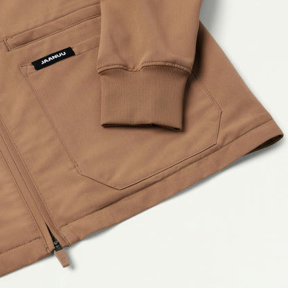 Ceri Essential 6-Pocket Scrub Jacket - Trench - WOMEN'S JACKETS - Jaanuu