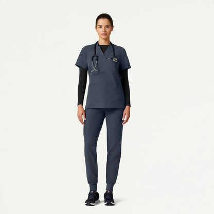 The Gia Outlast® Underscrub Set - Carbon Gray