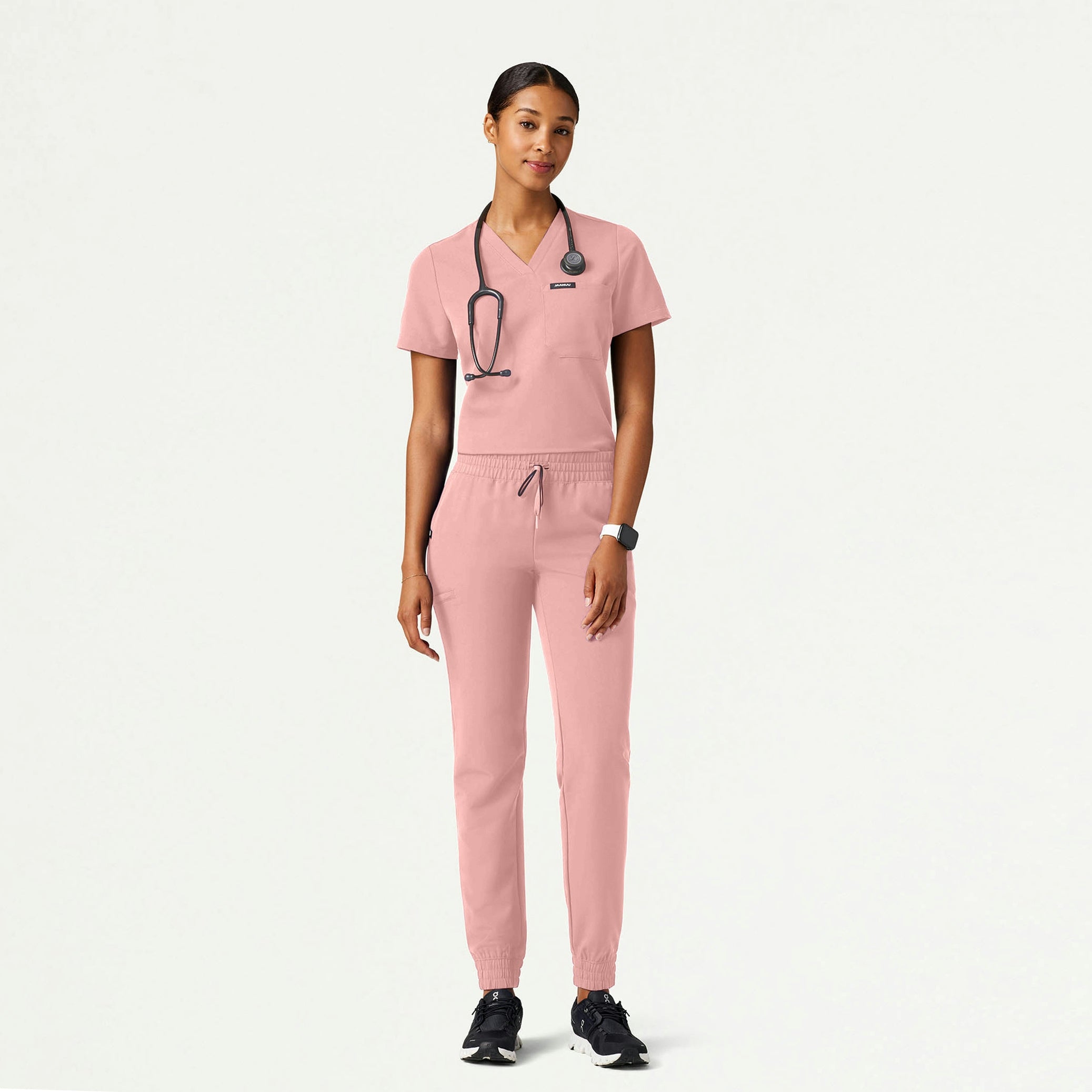 The Verda Essential Scrub Set - Mauve