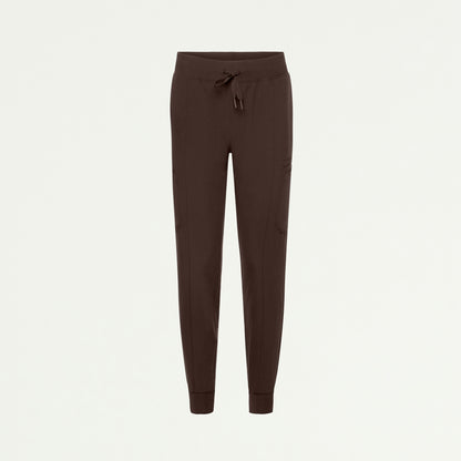 Liv Skinny 8-Pocket Scrub Jogger - Espresso - WOMEN'S PANTS - Jaanuu