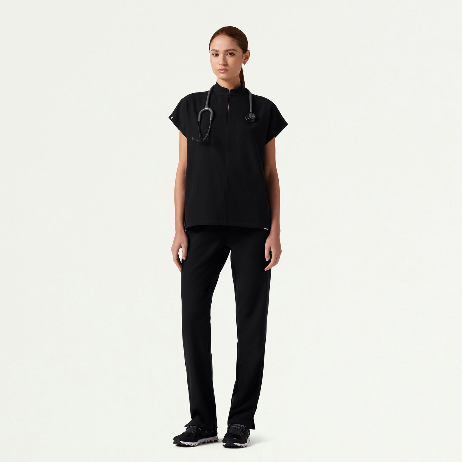 Kerr 365 High Waisted Scrub Pant - Black - WOMEN'S PANTS - Jaanuu