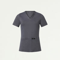 Cesi Slim ULTRAsoft Scrub Top - Black