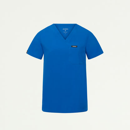 Pret 1-Pocket Classic Scrub Top - Royal Blue - WOMEN'S TOPS - Jaanuu