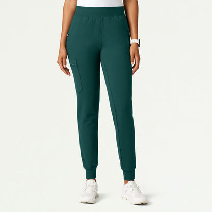 Rubi Slim ULTRAsoft Scrub Jogger - Midnight Green - WOMEN'S PANTS - Jaanuu