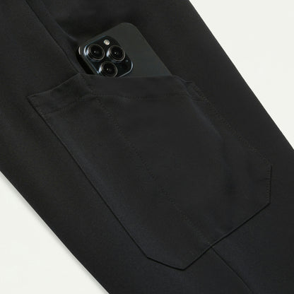 The Lawren Essential Scrub Set - Black