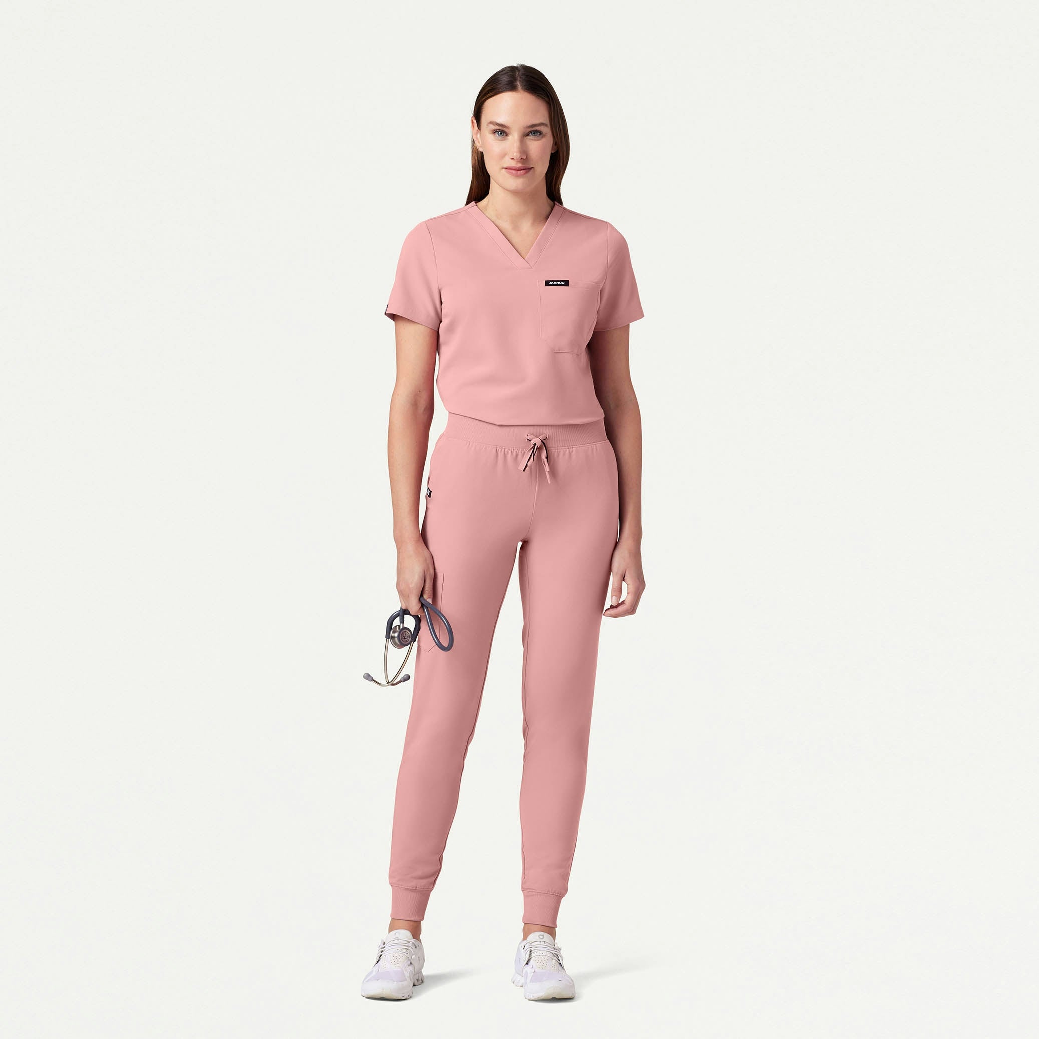 The Alex Essential Scrub Set - Mauve - 1