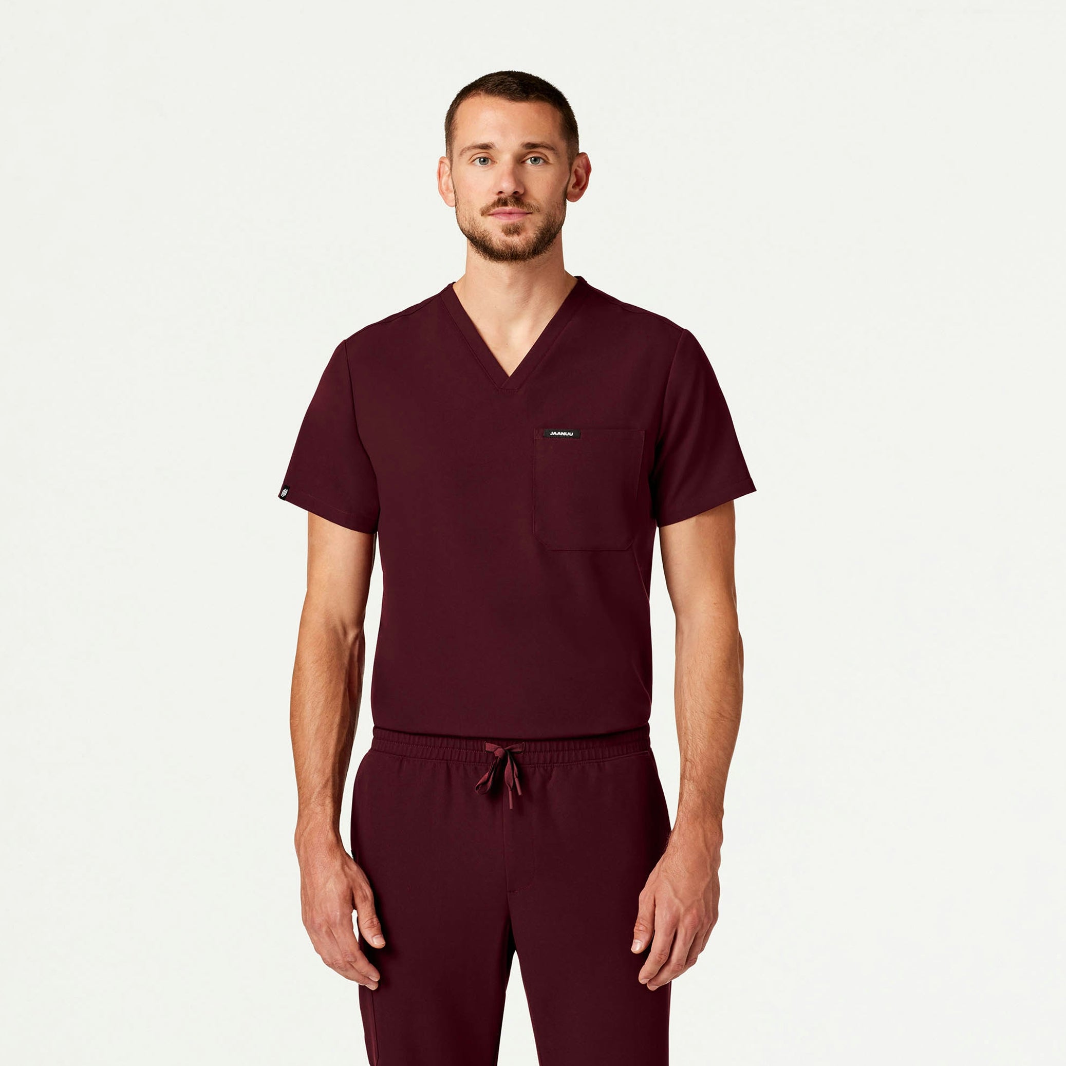 The Auggie Essential Scrub Set - Burgundy - 2