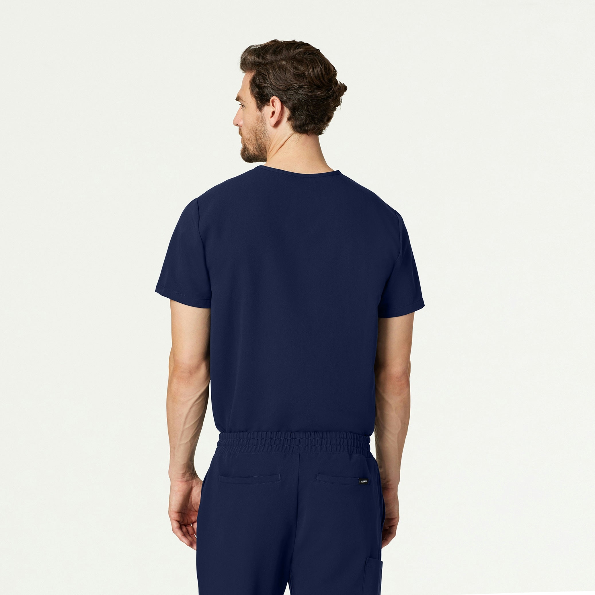 The Auggie Essential Scrub Set - Midnight Navy - 3