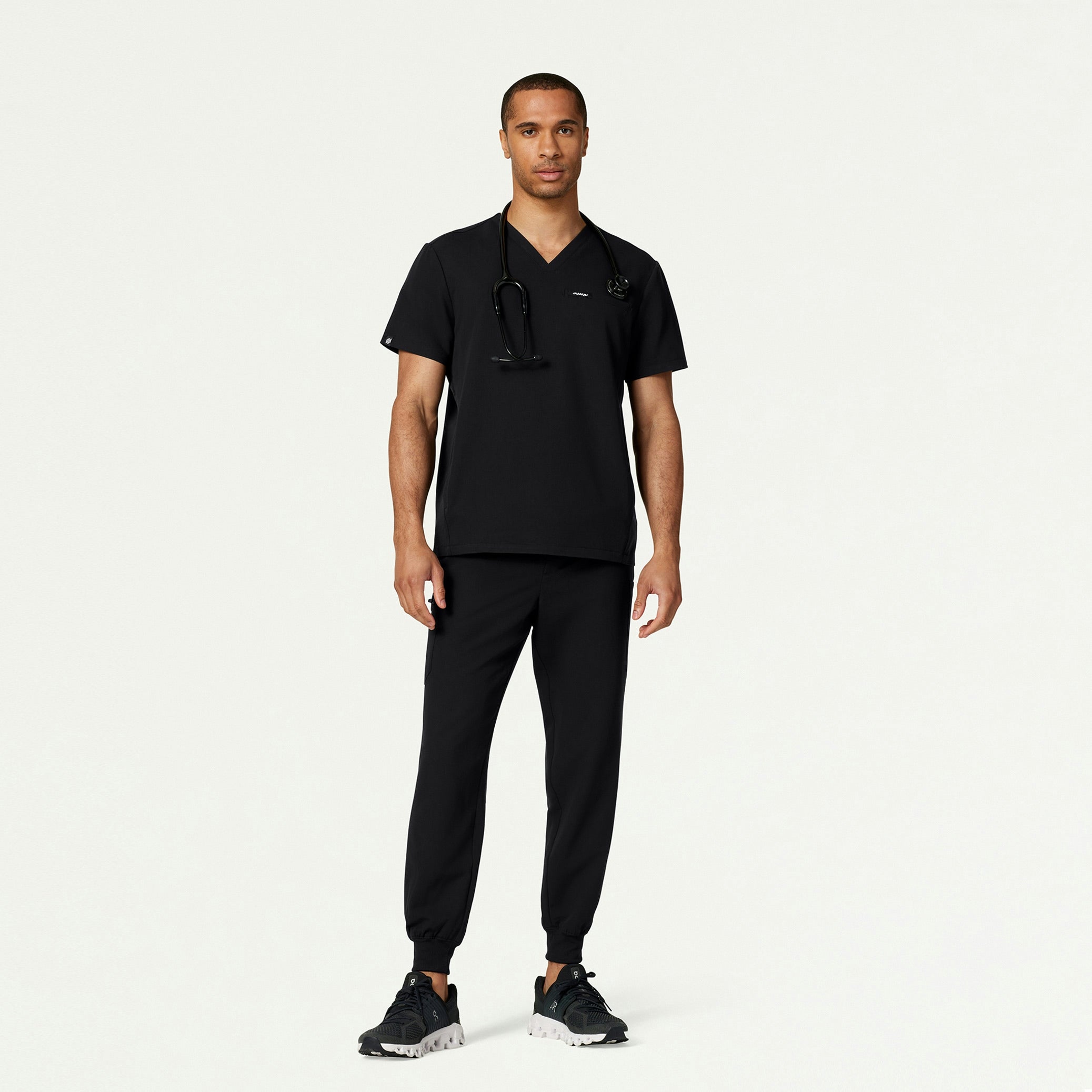The Geiger Essential Scrub Set - Black - 0