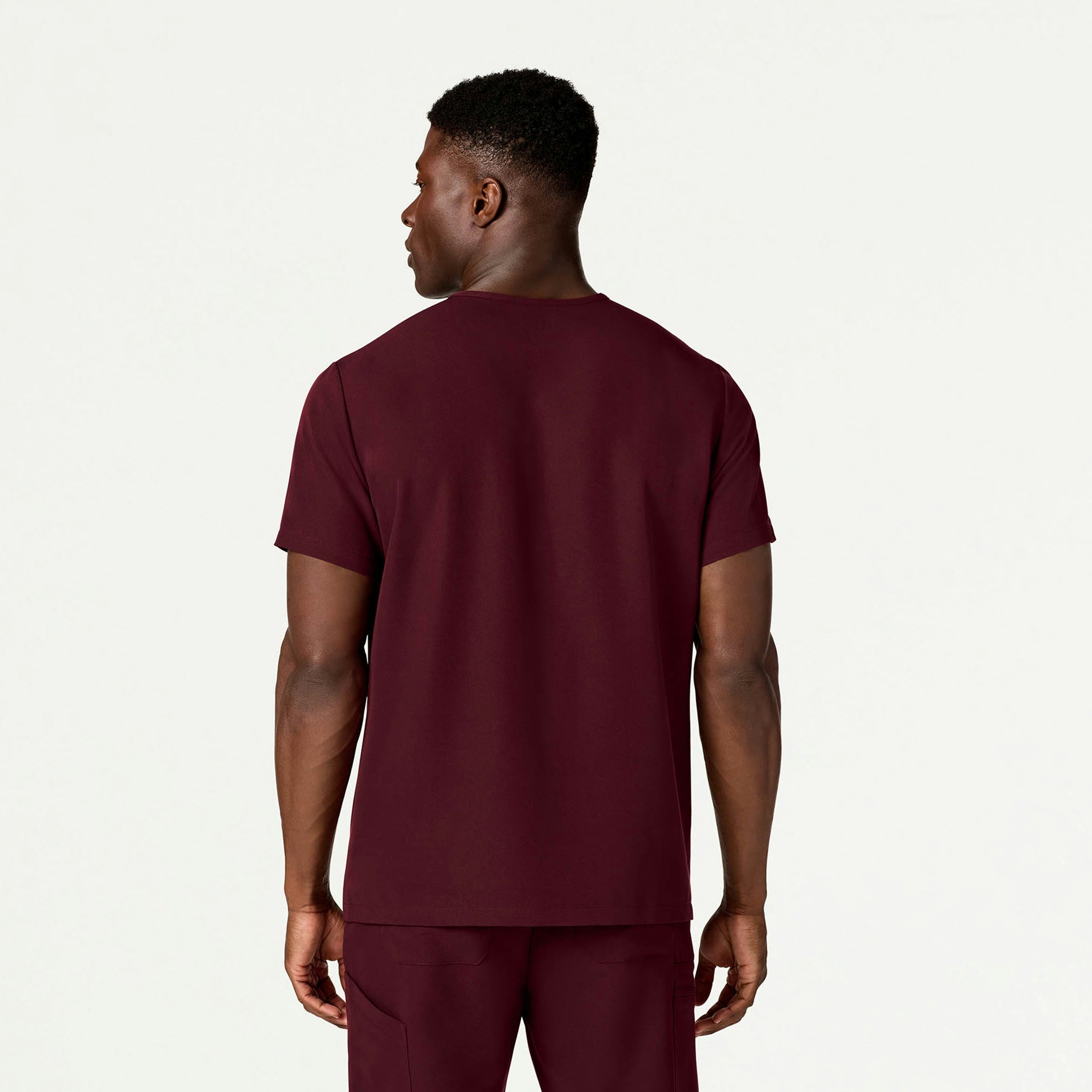The Geiger Underscrub Set - Burgundy - 3