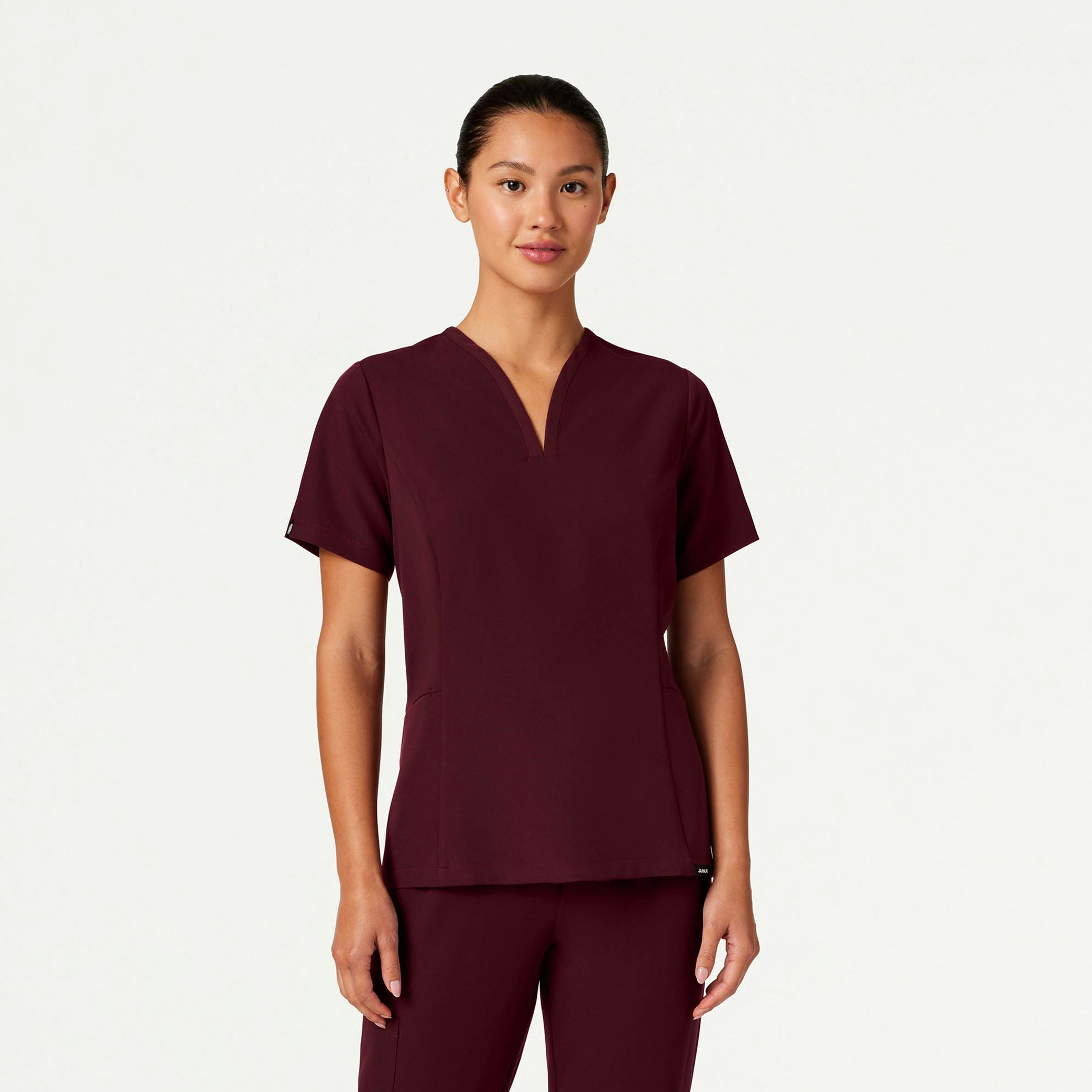 The Mendel Essential Scrub Set - Burgundy - 2