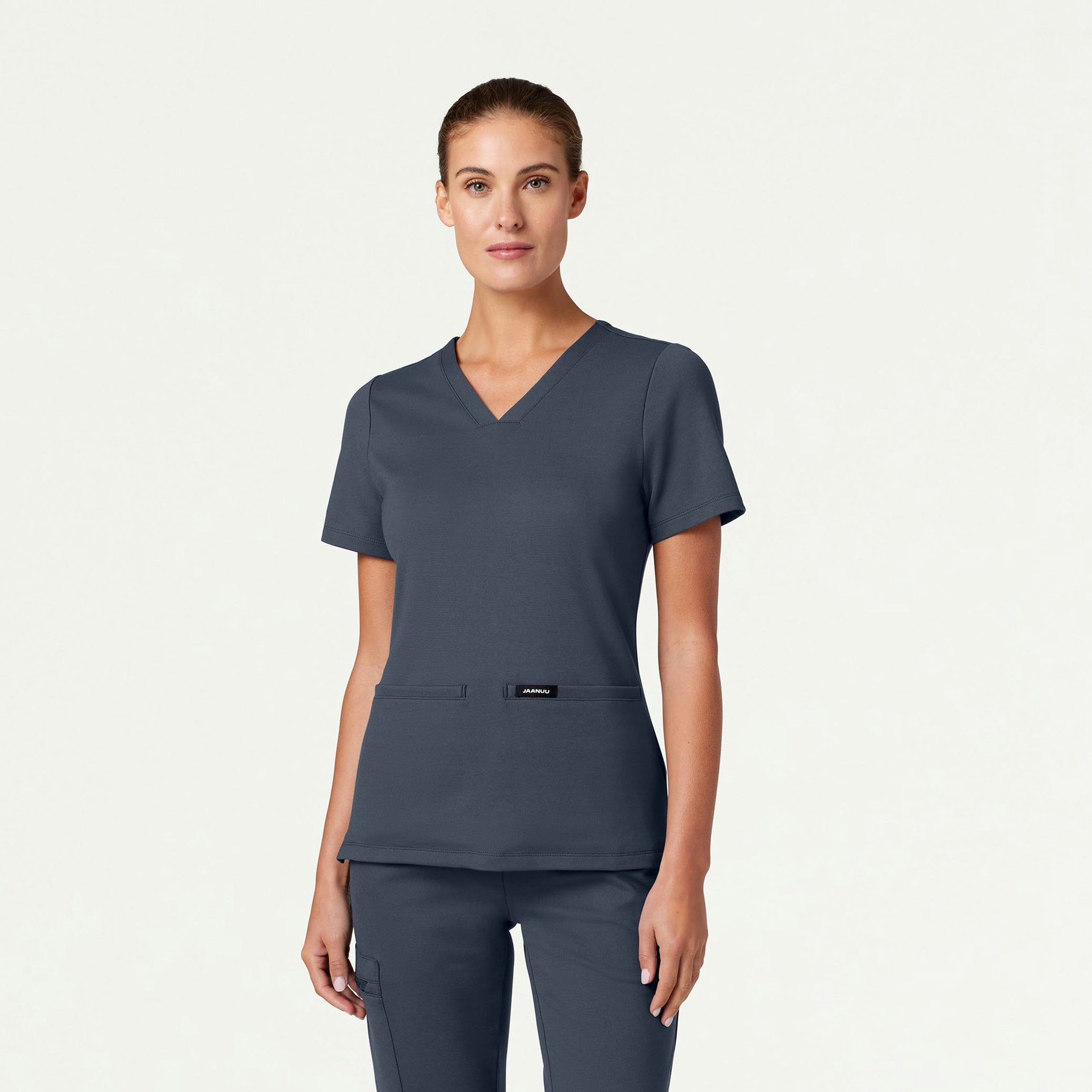 The Newland Jacket Scrub Set - Carbon Gray - 4