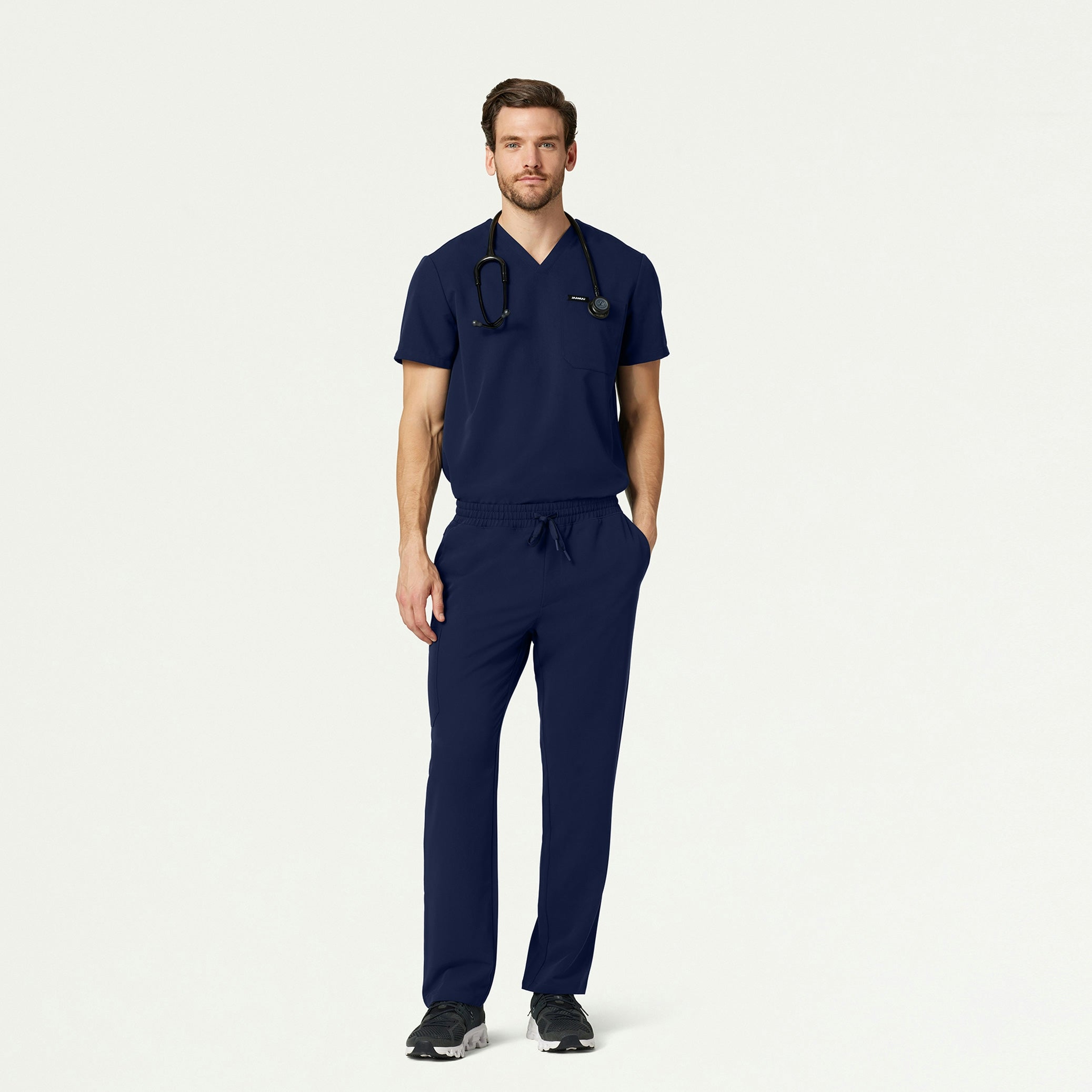 The Niels Essential Scrub Set - Midnight Navy - 0