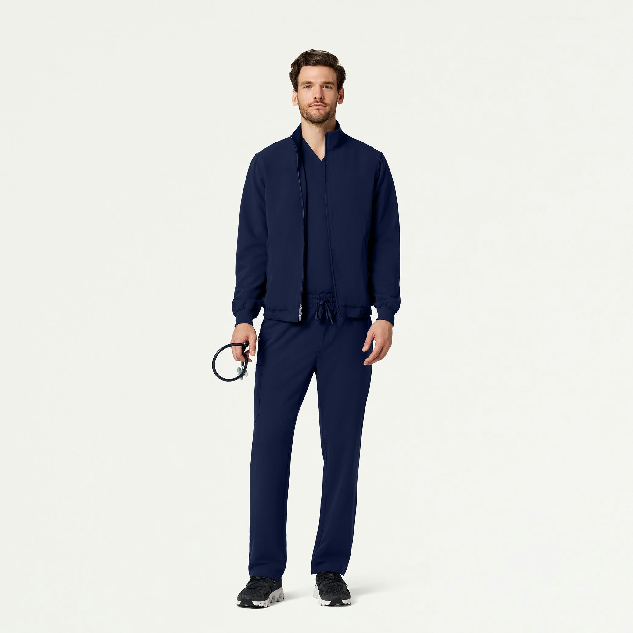 The Niels Jacket Scrub Set - Midnight Navy - 11