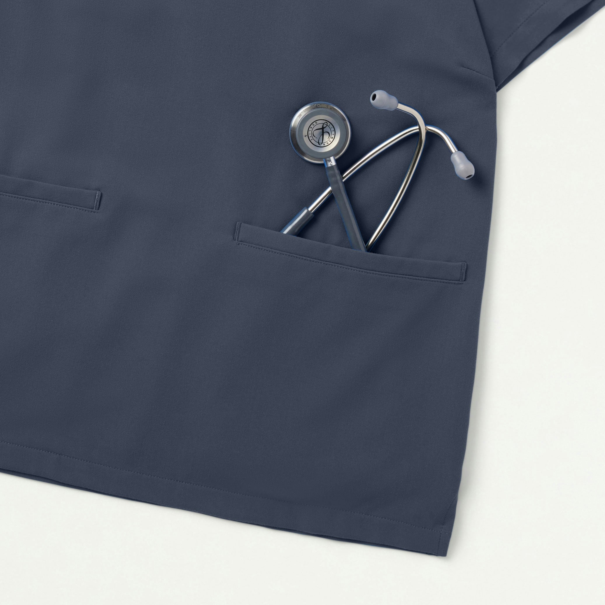 The Shea Essential Scrub Set - Carbon Gray - 3