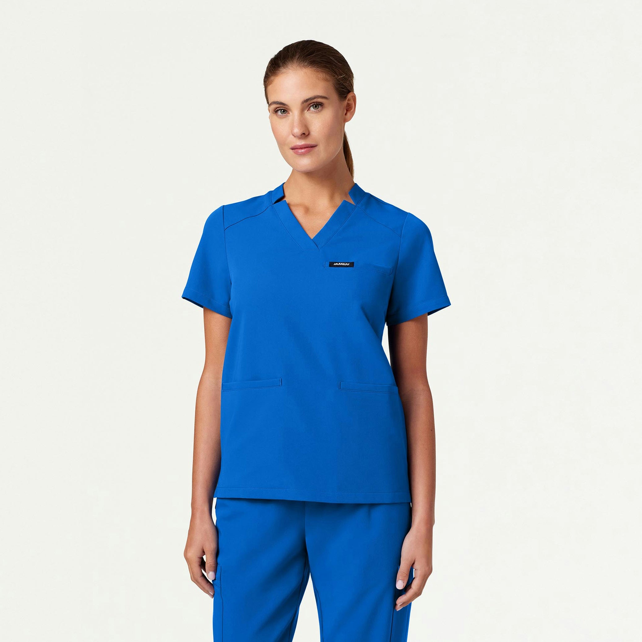 The Shea Essential Scrub Set - Royal Blue - 1
