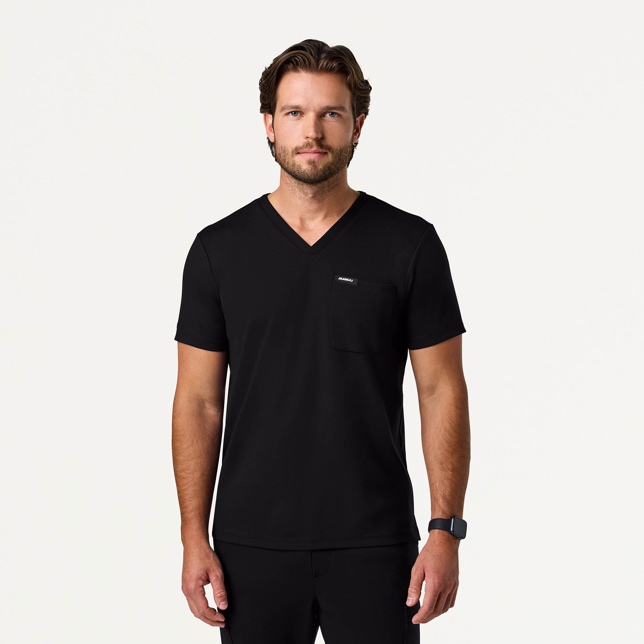 The ULTRAsoft™ Cargo Scrub Set - Black 2 - Jaanuu