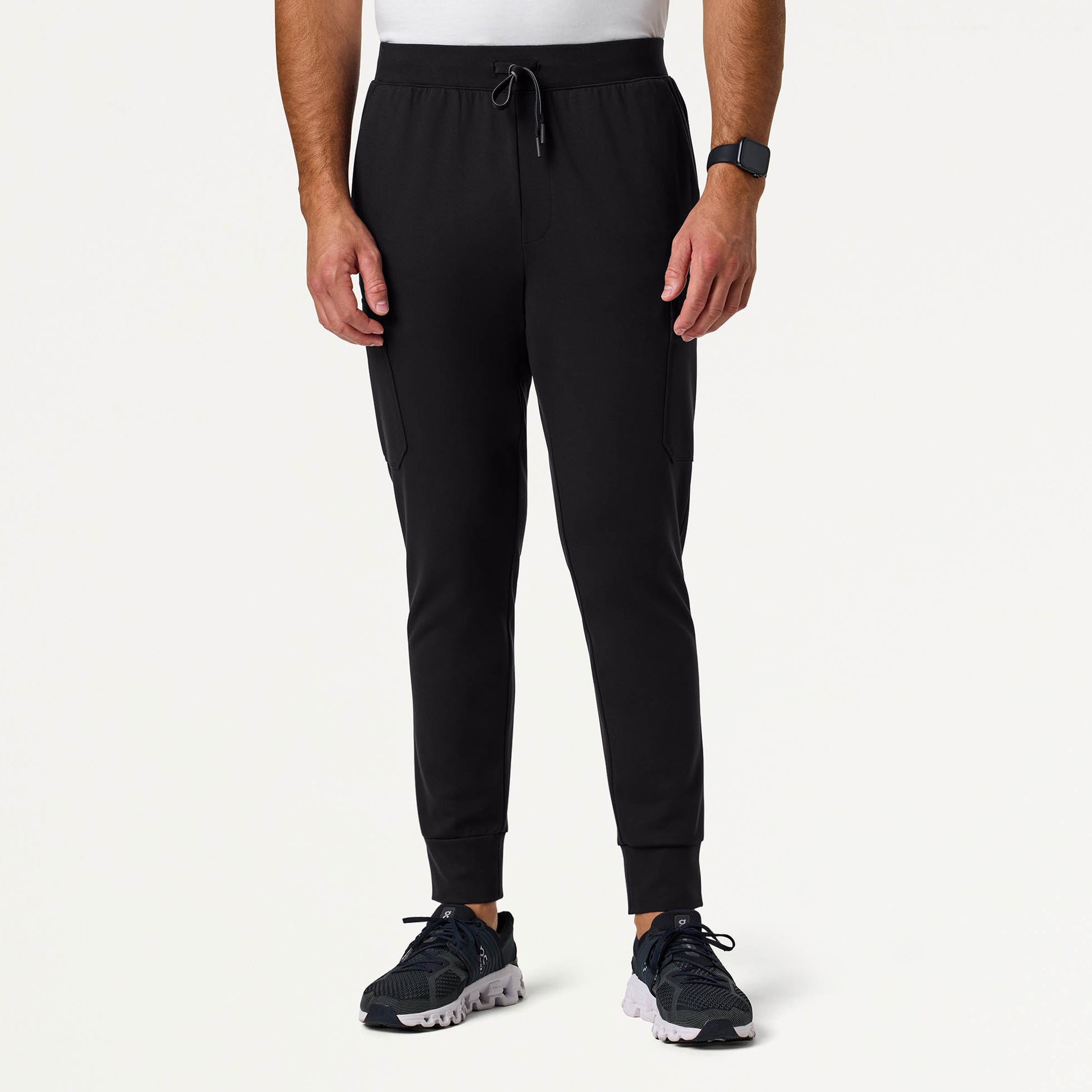 The ULTRAsoft™ Cargo Scrub Set - Black 4 - Jaanuu